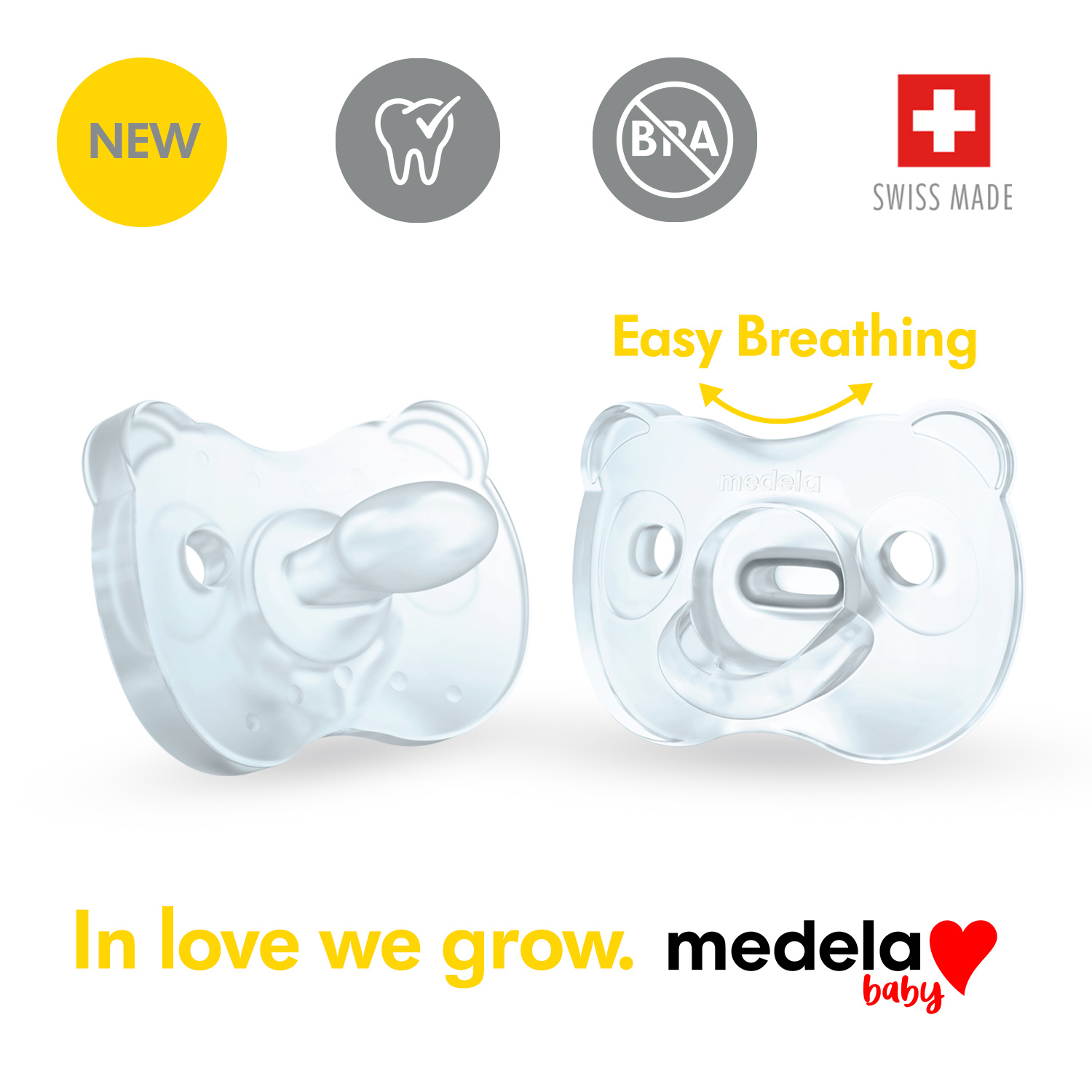 MEDELA Baby Nuggi Soft Silicone 0-6 Blau 2 Stk