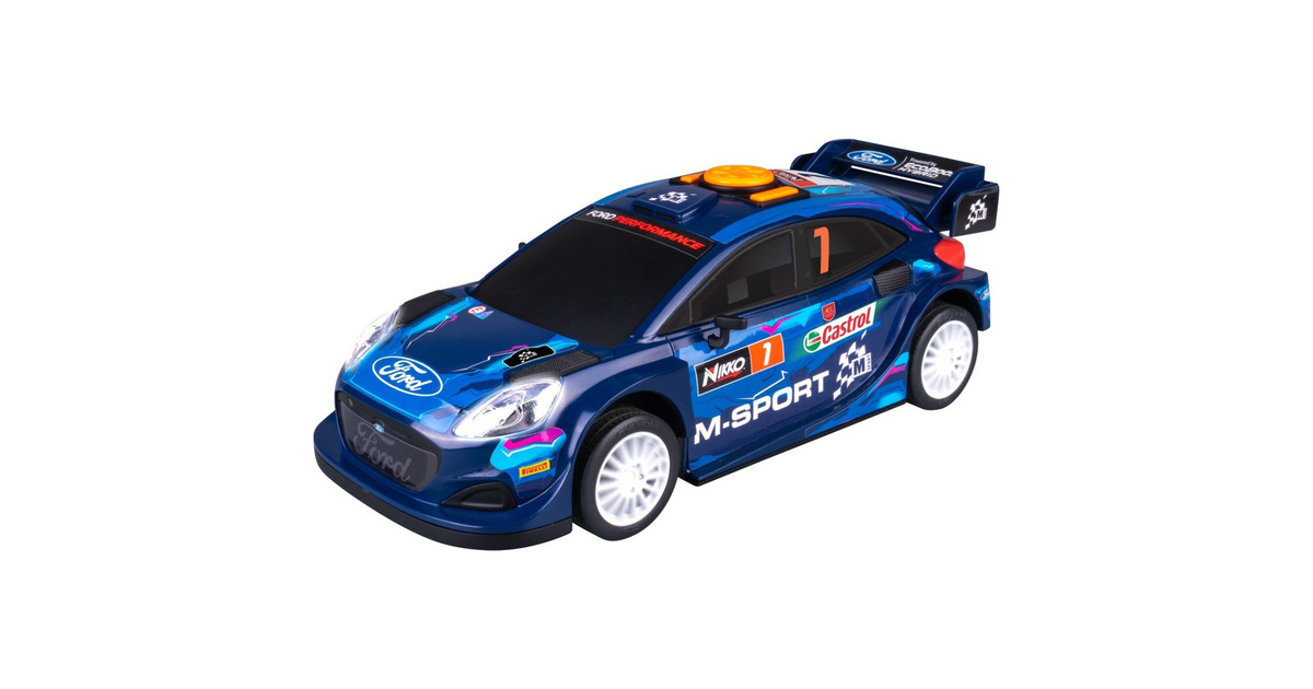 NikkoRoad Rippers - M-Sport Boost Mode L/S - Ford Puma Hybrid Rally1 Speelgoedvoertuig