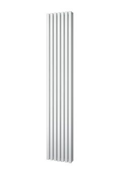 Plieger Siena designradiator verticaal dubbel 1800x318mm 1096W wit