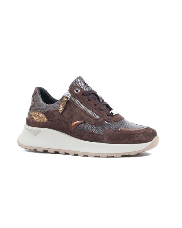Footnotes 15.003 WIJDTE H ChevreauPrintDarkBrown(4644)