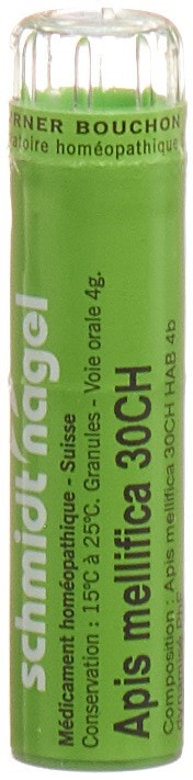 SCHMIDT-NAGEL Apis mellifica Gran 30 CH 4 g