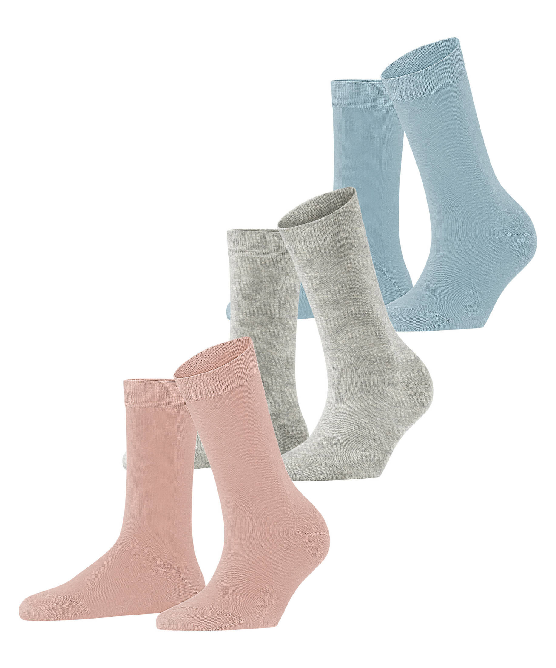Esprit| Damen Socken Solid-Mix 3-Pack