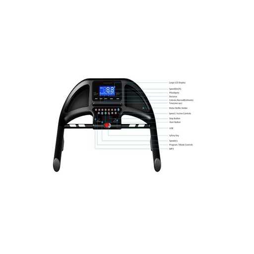 Esteira FH-R5105 com tela LED de 5