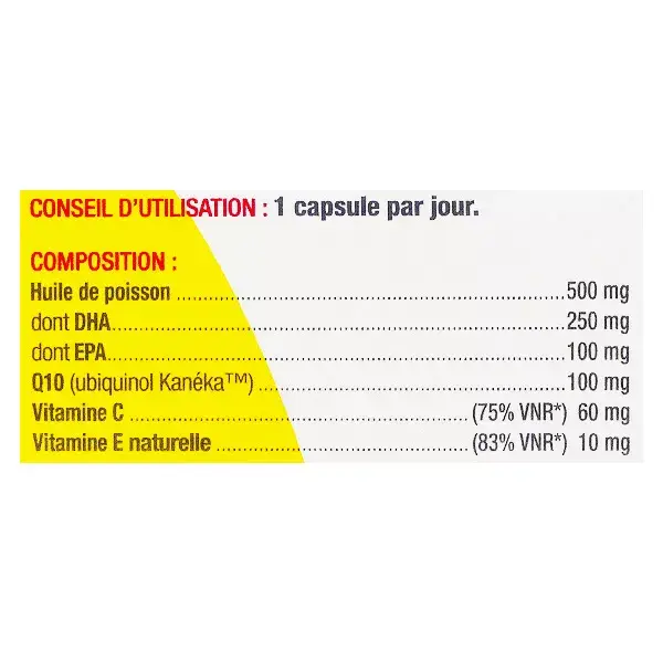 Synergia Omega Quinol 32 cápsulas
