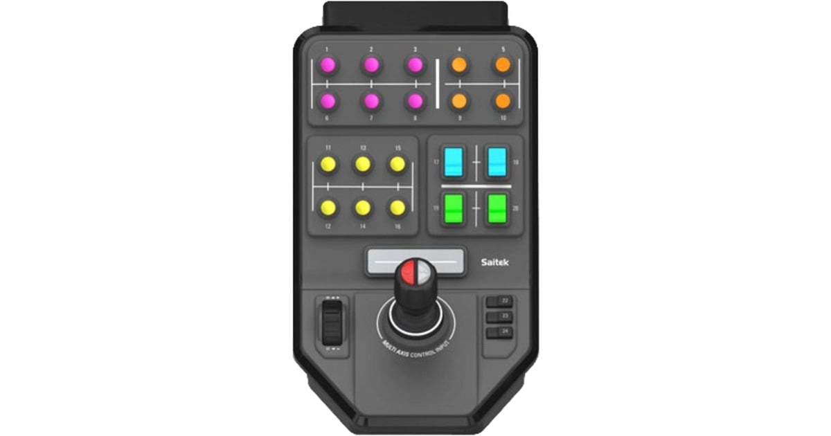 Logitech GSaitek Farming Simulator Side Panel instrumentenpaneel