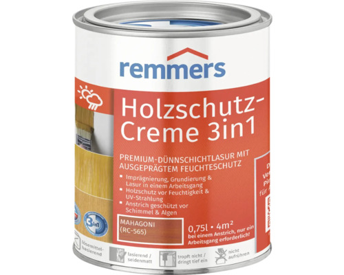 Remmers Houtbeschermingscrème Mahonie 750 ml