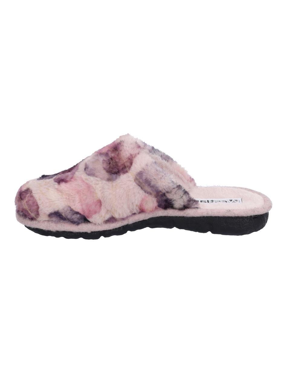 Hausschuh Lille 125, rosa-multi