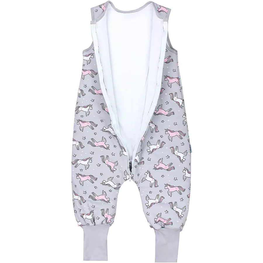 TupTam Winter Babyschlafsack mit Beinen 2,5 Tog graurosa