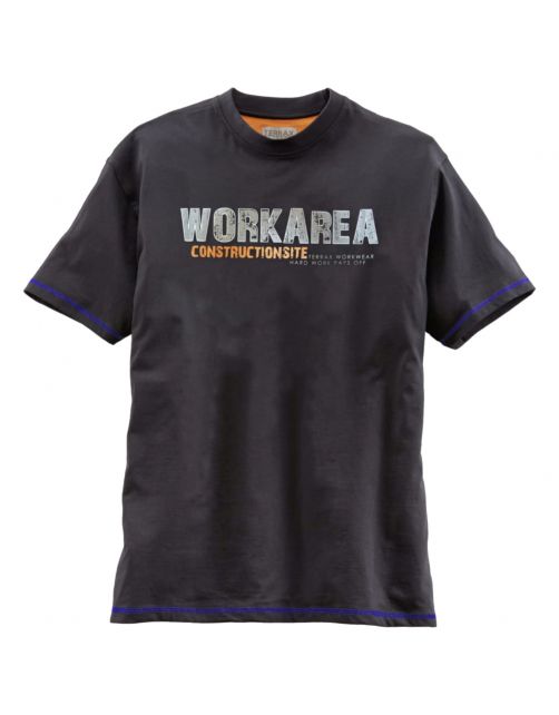 Terrax T-Shirt Zwart&Blauw - Werkkleding