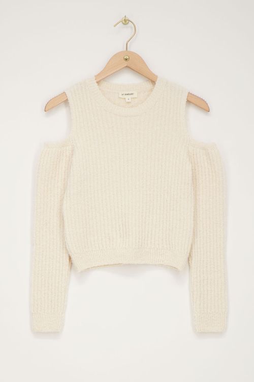 Witte cut-out top