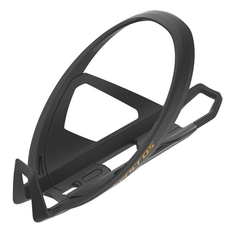 Syncros Cache 2.0 Flaskeholder Black Gloss/Fire Orange