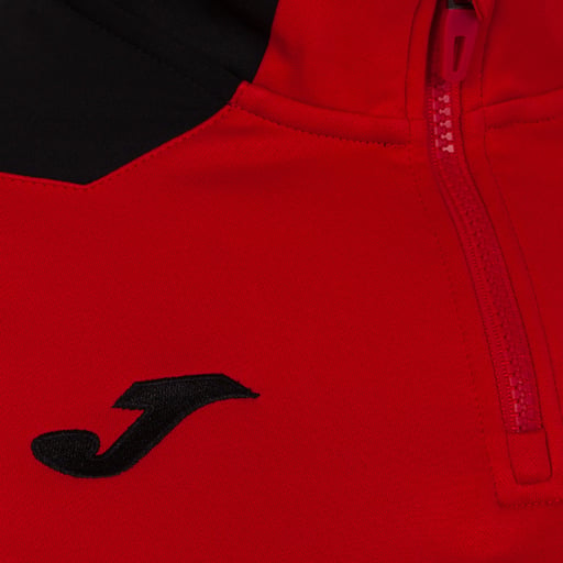 Moletom Joma Championship VI Vermelho e Preto