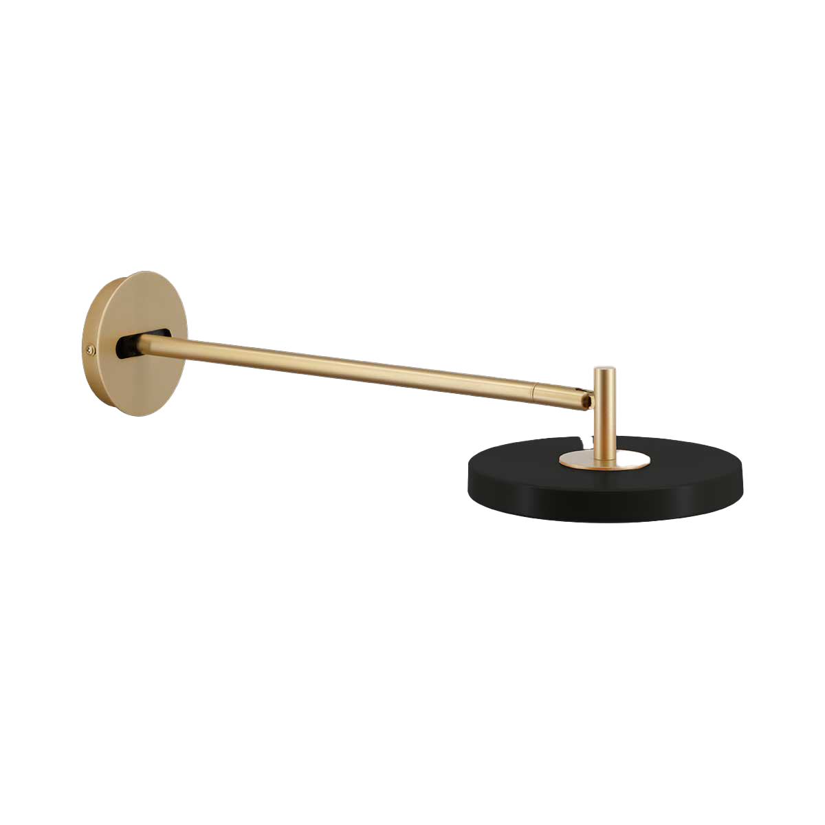 Wandlamp Asteria Long Zwart
