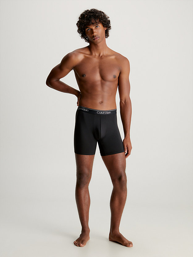 Pacote com 3 Cuecas Boxer Longas - Microelasticidade