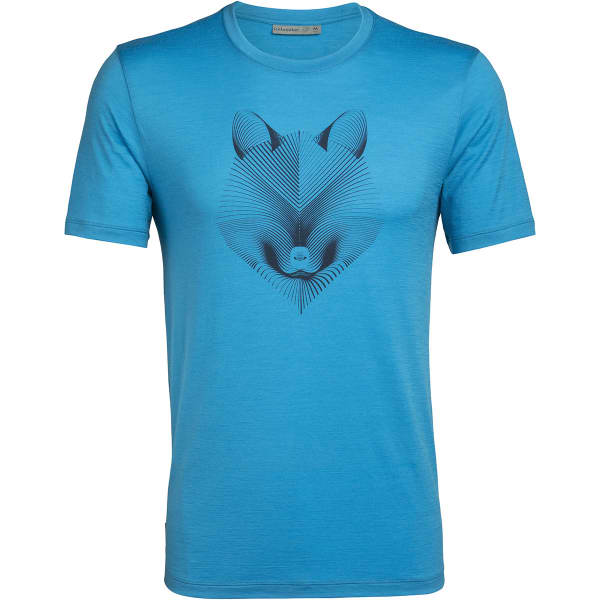 T-shirt randonnée ICEBREAKER MENS TECH LITE SS CREW ARCTIC FOX POLAR