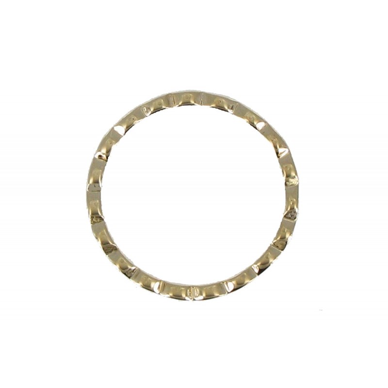 Bague Plaqué Or Anneau d'Amandes