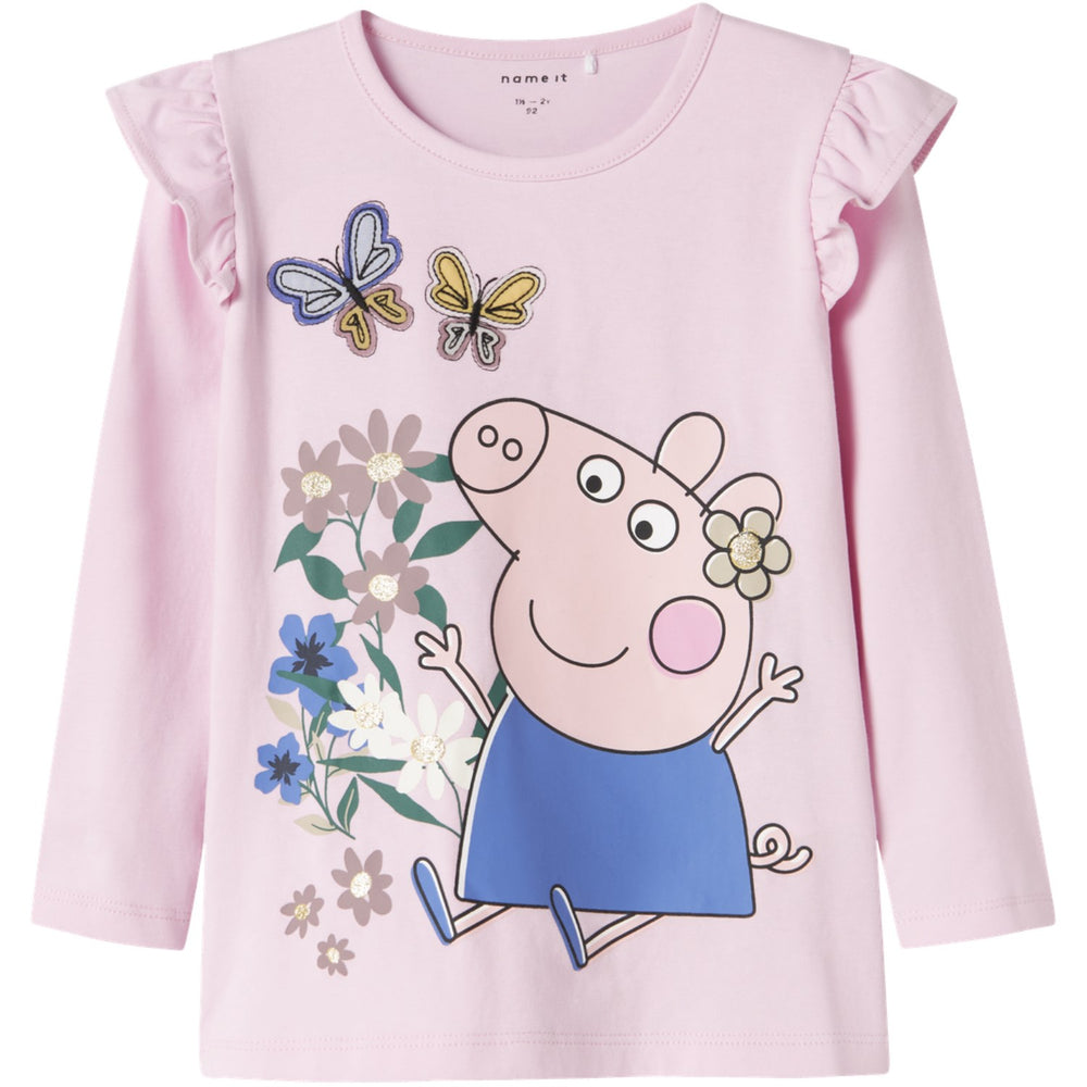 Køb Name It Sweet Dreams Nmfanna Peppa Ls Top Box Cplg