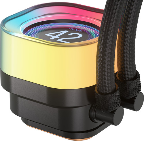 CORSAIR iCUE LINK TITAN 240 RX LCD AiO