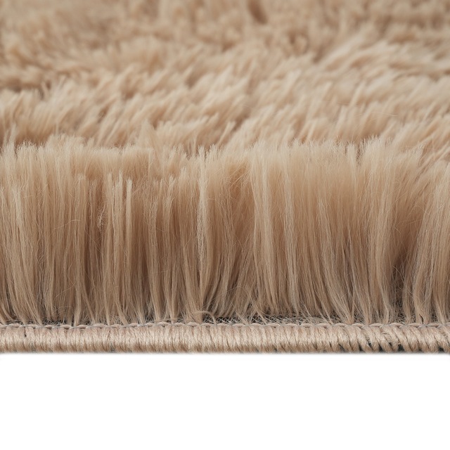 my home Hochflor-Teppich »Leava, besonders weich und kuschelig, leichter Glanz« rechteckig 37 mm Höhe uni, Mikrofaser Teppiche, Plüsch, Wohnzimmer, Schlafzimmer, Esszimmer