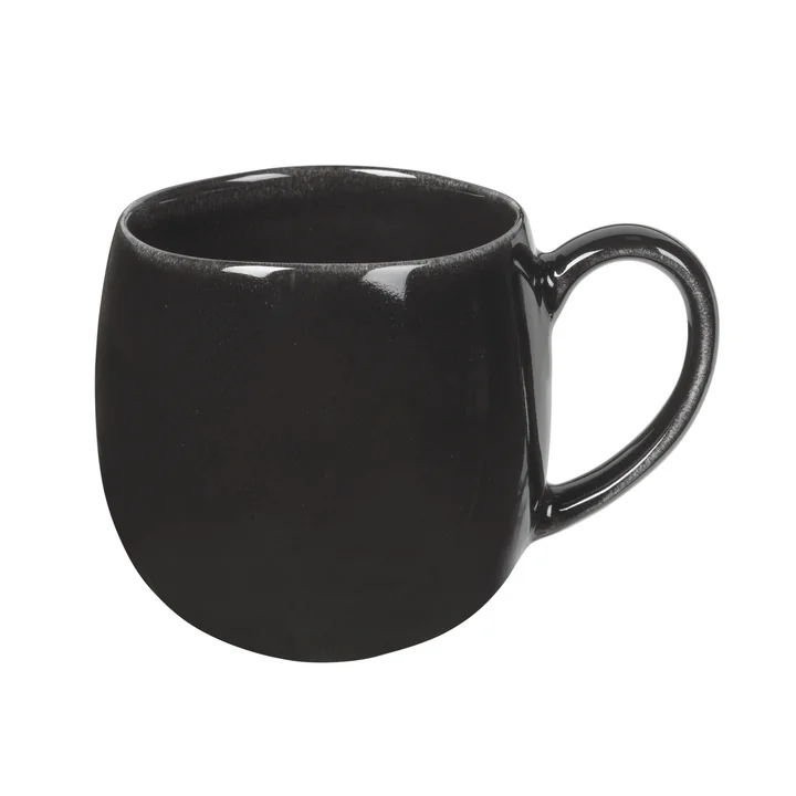 Broste Copenhagen - Nordic Coal Becher mit Henkel, 45 cl
