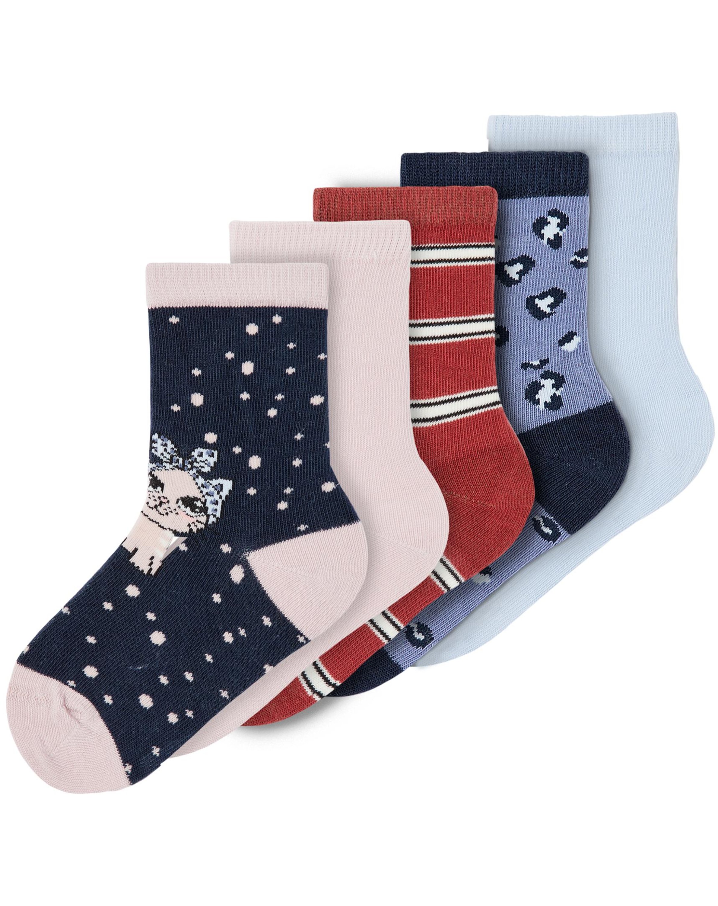 Socken NMFVINNI 5er-Pack in wild wind