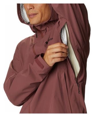 Veste Imperméable Columbia Omni-Tech Ampli-Dry Violet Homme