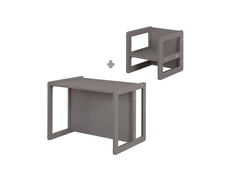 Kindertafel met stoel Montessori 3-in-1