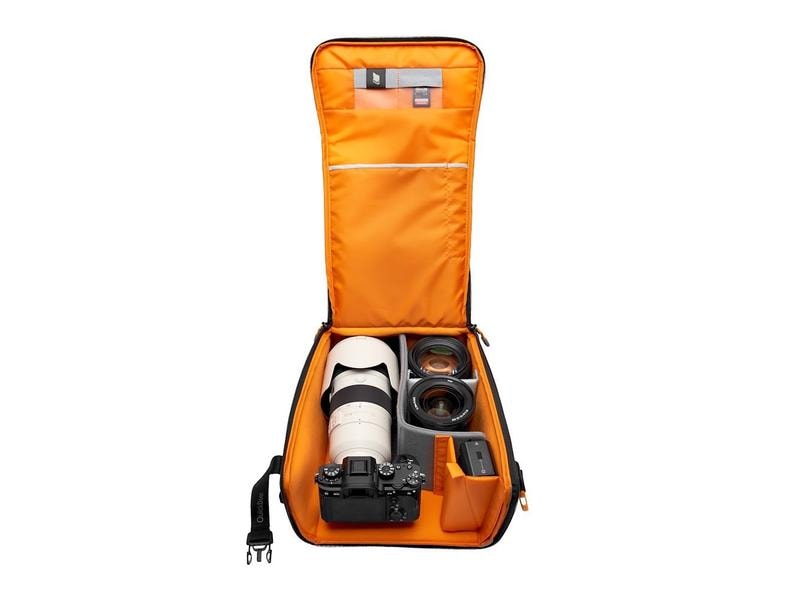 Lowepro Kameratasche GearUp Creator Box XL II (GRL) Grau Reise-Organizer und Tasche für spiegellose Kameras, digitale Geräte, Kabel und Zubehör