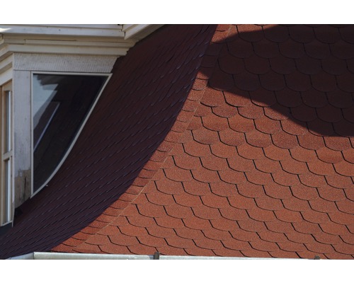 Bever shingles, baksteenrood, pak = 3 m²