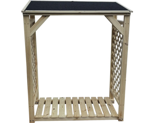 Brandhoutopslag promadino Speyer 119,5 x 68 x 148 cm natuurlijk