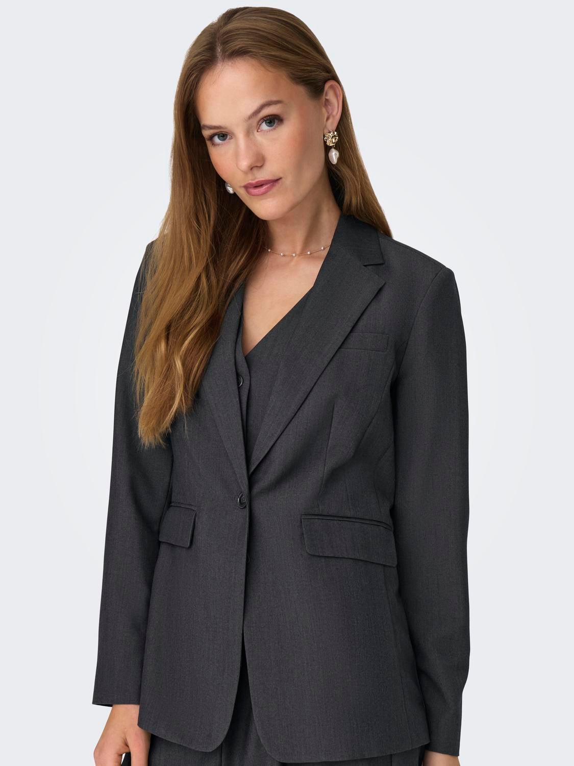 JDYCHERRY Blazer Dark Grey