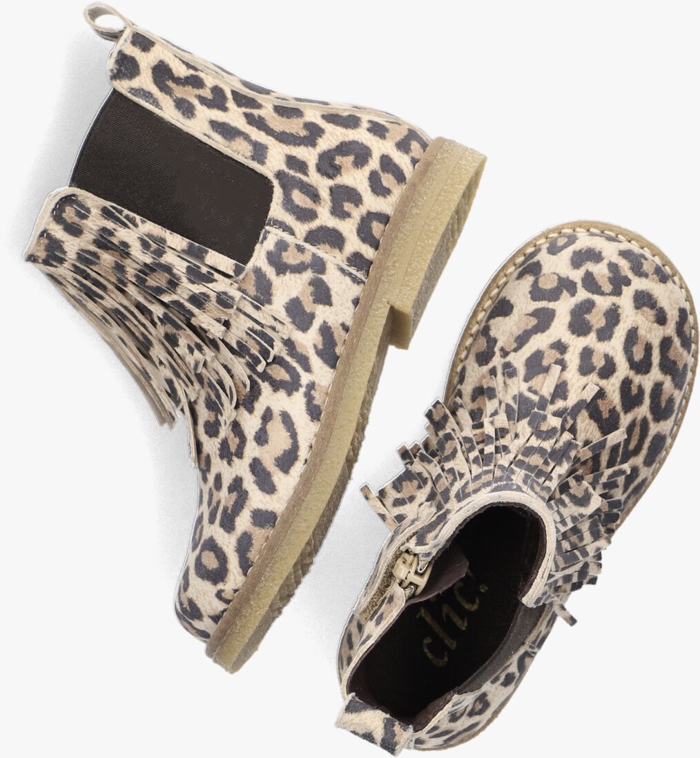 CLIC! beige clic! enkellaarsjes 9022