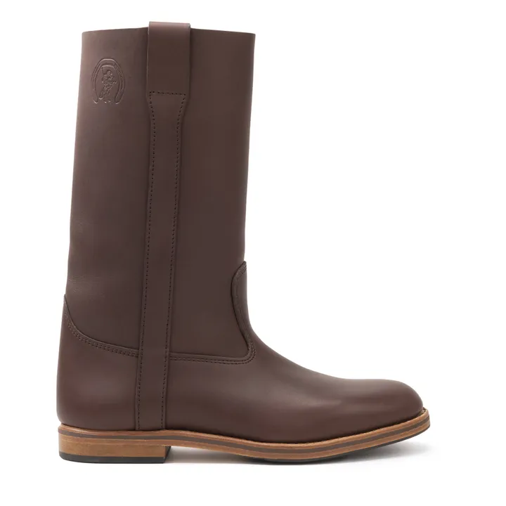 La Botte Gardiane Bottes Garance Cuir Gras | Café