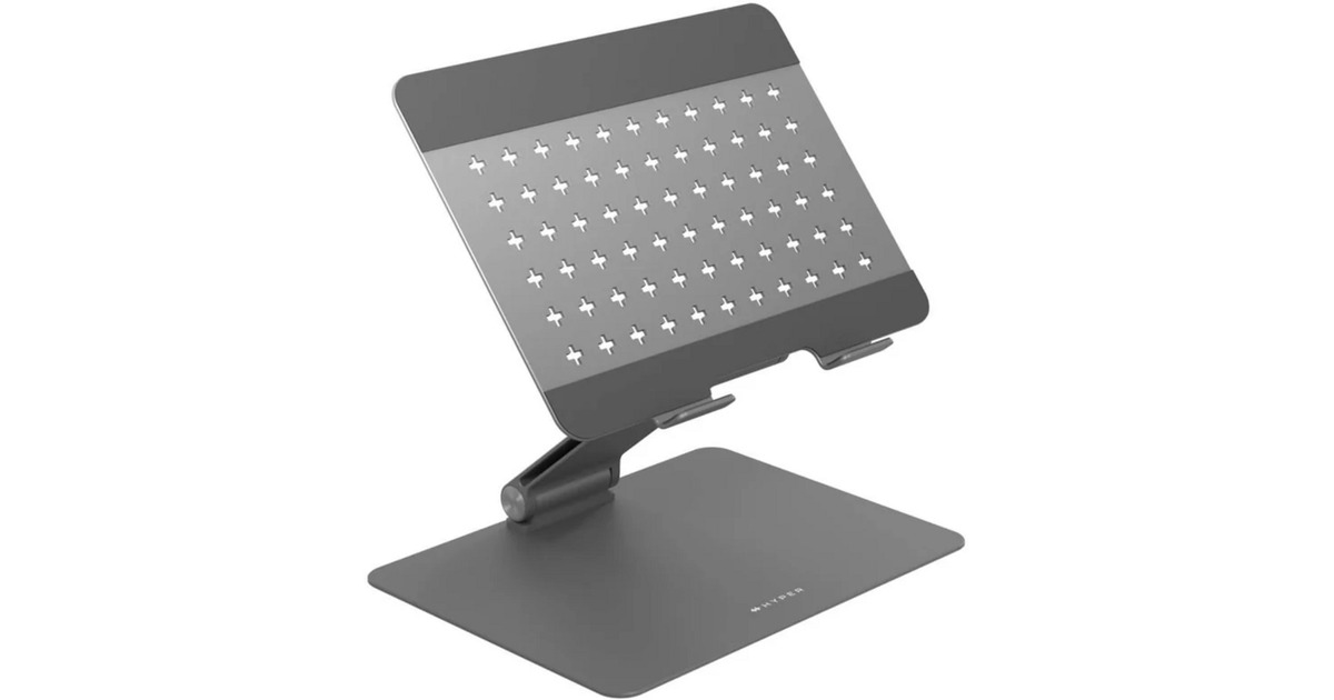 HyperHyperSpace Ergonomic Adjustable Laptop Stand bevestiging  (Grijs)