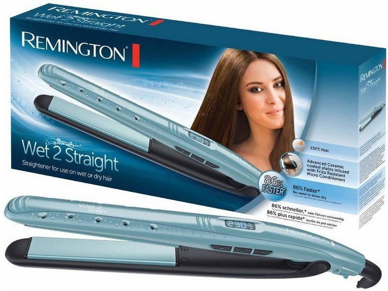 Remington - Wet 2 Straight - Steiltang - Zwart - Keramisch