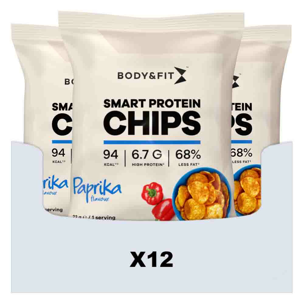 Body & Fit Smart Chips Paprika12 x 23 gr