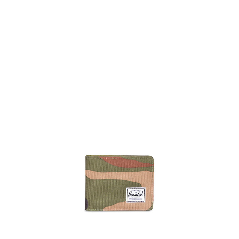 Porte-cartes Roy + coin Woodland Camo