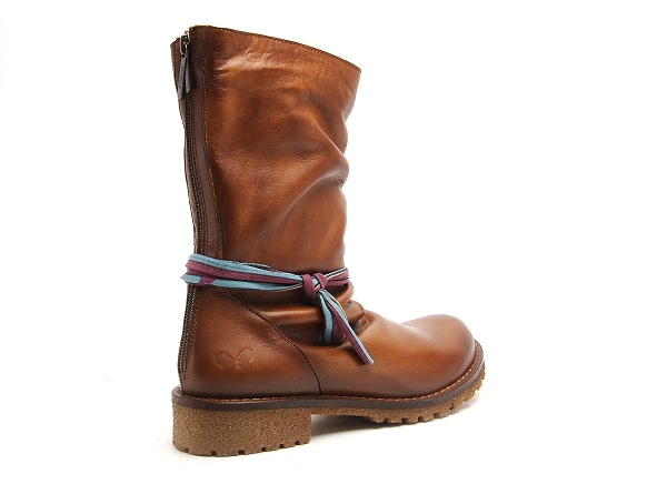 Felmini bottes plates femme d609 marron