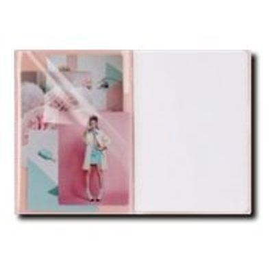 Clairefontaine Koverbook Blush - Cahier polypro 17 x 22 cm - 48 pages - grands carreaux (Seyes) - disponible dans différentes couleurs