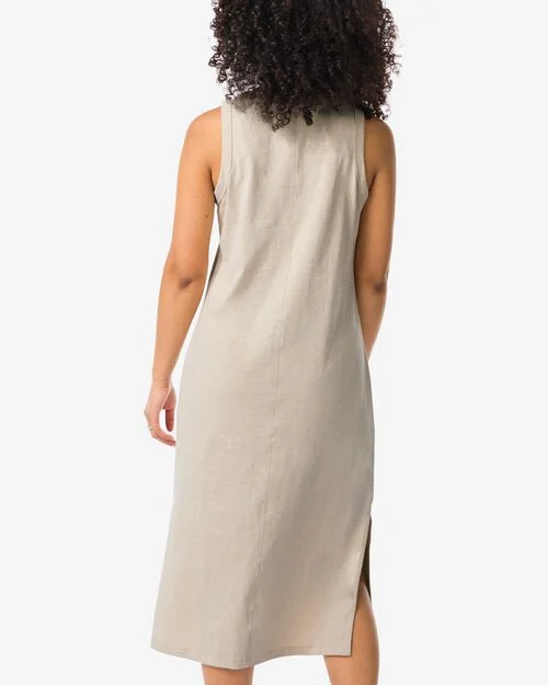 robe débardeur femme Nadia sable