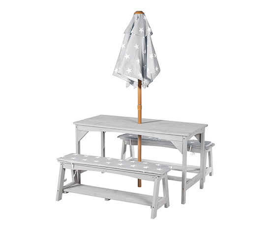 roba Outdoor-Kindersitzgruppe, grau