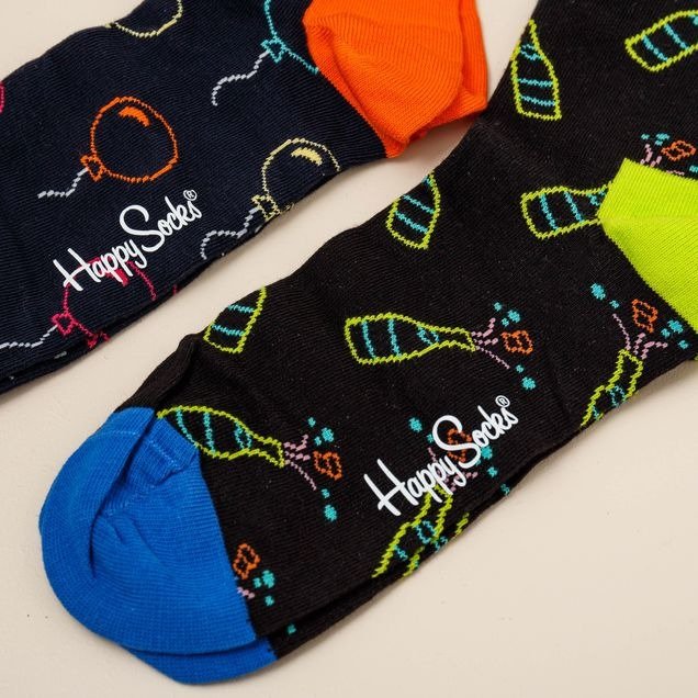 Happy Socks | 2 paar | Gefeliciteerd, you did it! | maat 41-46
