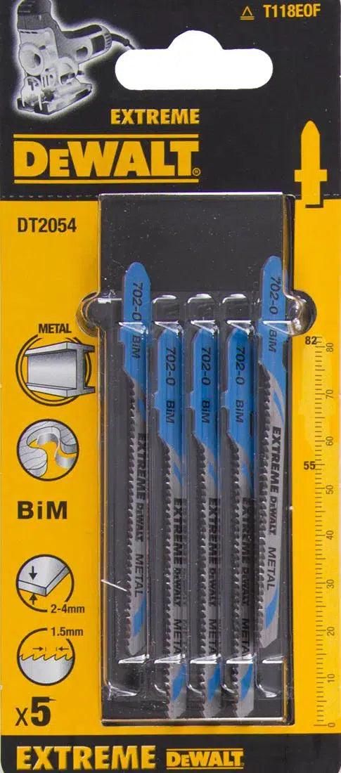 DeWALT DT2054 T 118 EOF Decoupeerzaagblad voor Metaal & Non-ferro VE=5