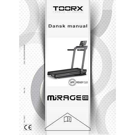 Toorx Mirage C60 Løbebånd - sort