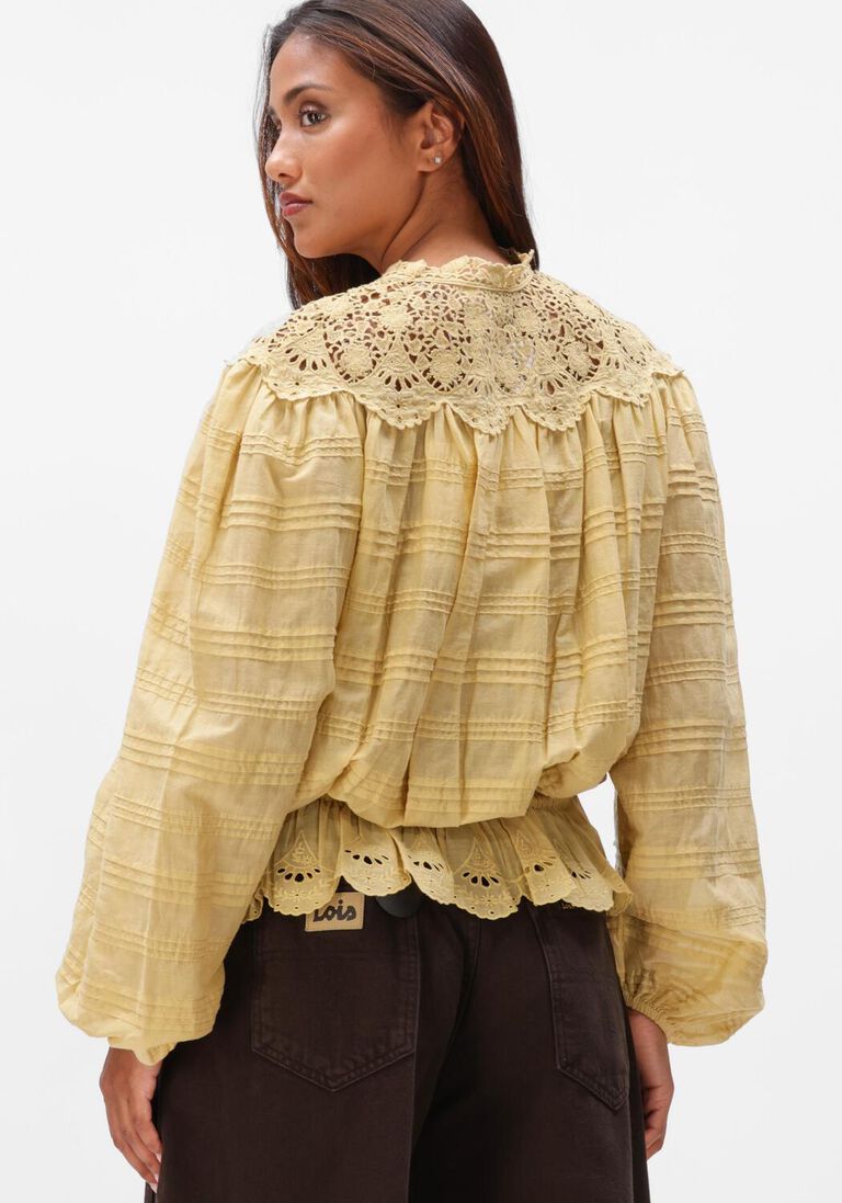 butter yellow isabel marant blouses polly-gb