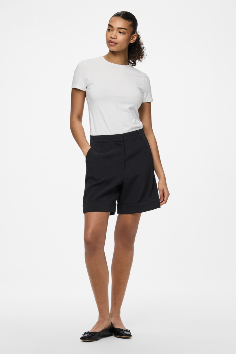 Pieces zwarte dames korte broek