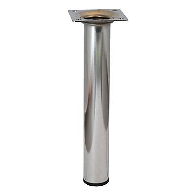 Pied de meuble Diall H. 200 mm x ø 30 mm chromé