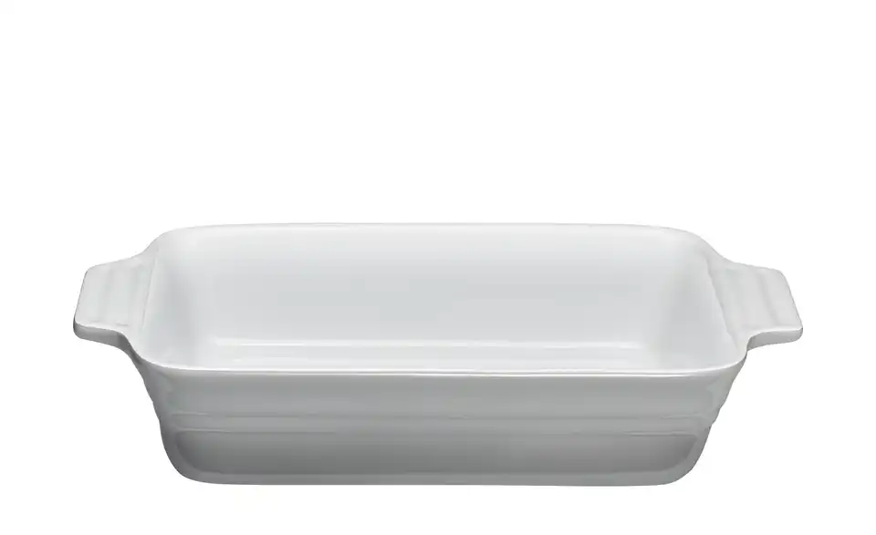 KHG Auflaufform Grau, Weiß 34 cm