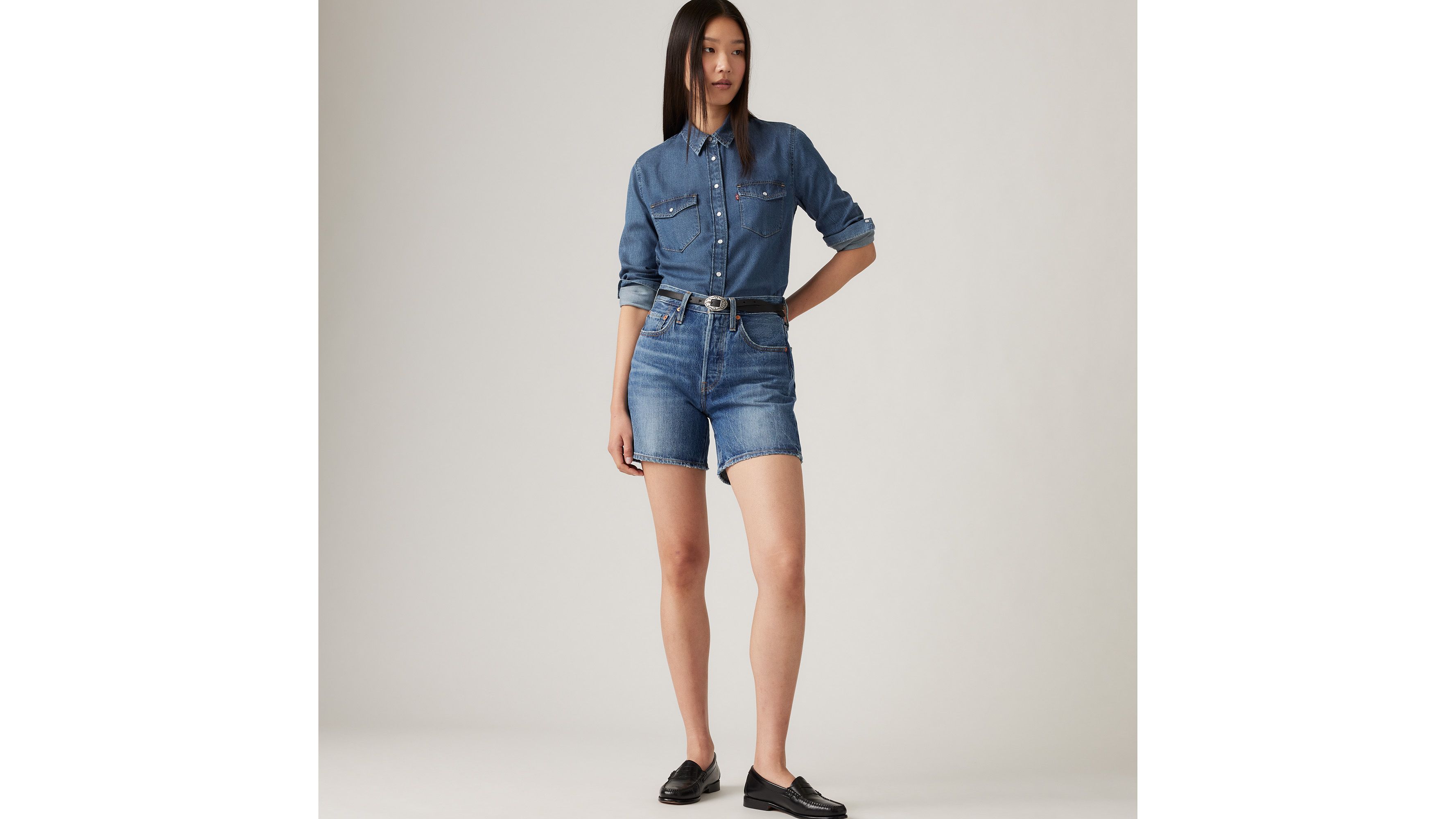 Short 501® mi-cuisse - Blue Beauty - Bleu
