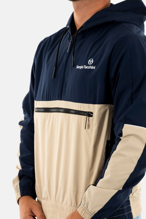 blousons et vestes sergio tacchini open track 214-nav/hum